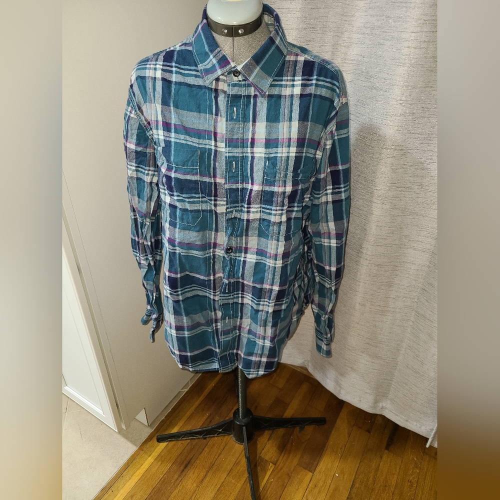 Flannel shirt long sleeve